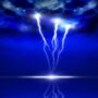 Lightning Strikes from the East